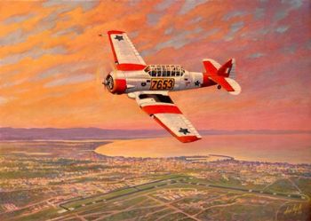 "SAAF Harvard - Late Arrival"