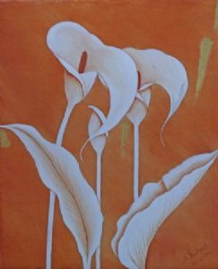"Three Arums"