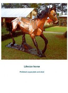 "Horse (life size)"