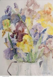 "First Irises"