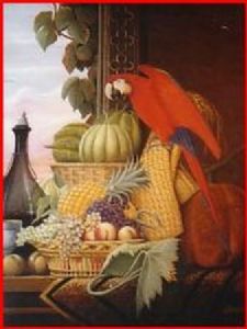 "Still Life with Parrot"