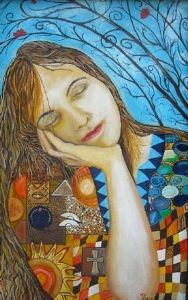 "Klimt Lady 2"