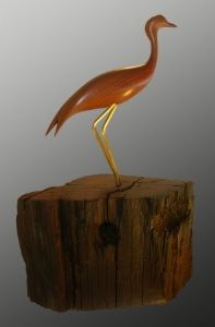 "Candle Wood Crane"