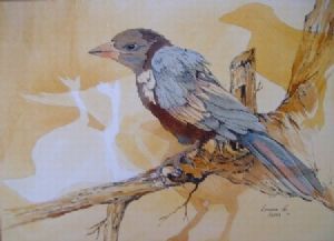 "Fluffed Feathers"