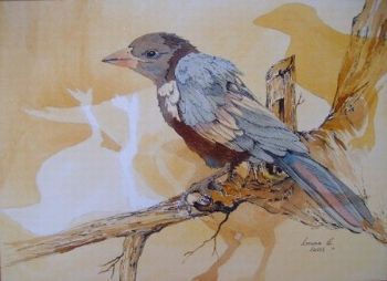"Fluffed Feathers"