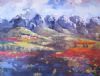 "Cape Wine Land Farm Scene"
