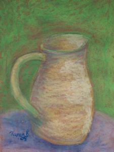 "Enamel Jug"