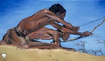 "Bushmen Hunt - Print"