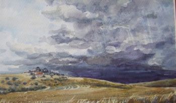 "Storm over Free State farm"
