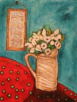 "Jug with Flowers"
