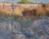 "Calf Behind Dead Branches"