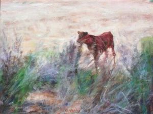 "Calf Hiding"