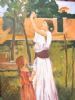 "Gathering Almonds"