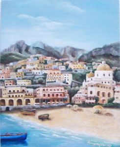 "Positano - Under Tuscan Sky"