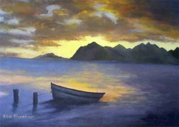 "Dramatic sunset at Cape Point"