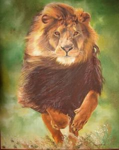 "Charging Lion! "