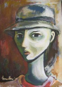 "Woman with Hat"