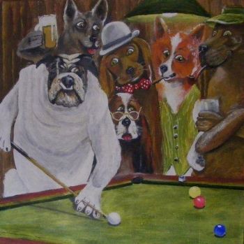 "The Dogs, They Had A Meeting"
