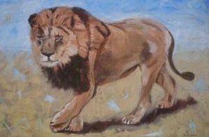 "Black-maned Lion"
