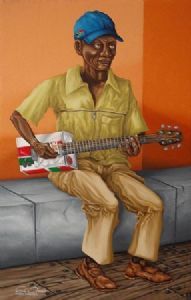 "Castrol Guitar Man"