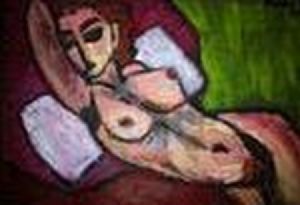 "Reclining Nude"