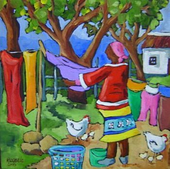"Washing day 1"