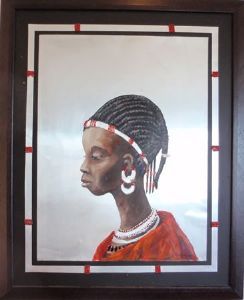 "Red Fulani Woman"