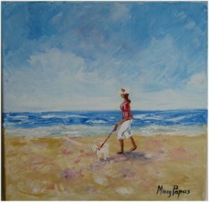 "Stroll on the beach"