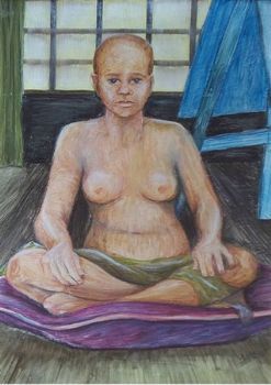 "The Blue Easel"