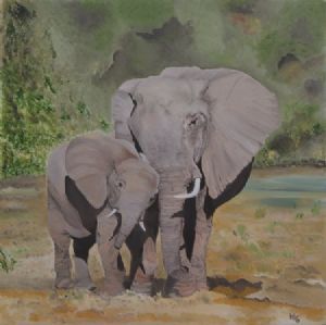"Two Elephants"