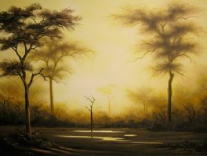 "Savuti Sunset"