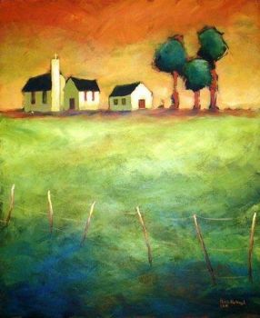 "cottages and church 2"