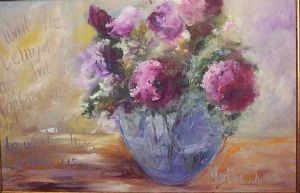 "Flowers in Vase"