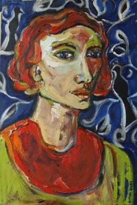 "Tribute to Irma Stern 2"