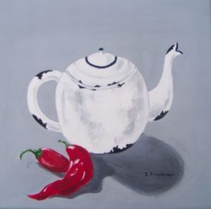 "Enamel and Chillies 4"
