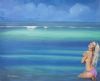 "Girl in Blue Waters"