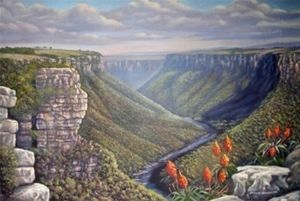 "Oribi Gorge From the Side"