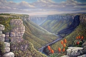"Oribi Gorge From the Side"