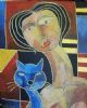 "My cat is blue"