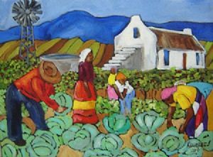 "Vegetable picking"