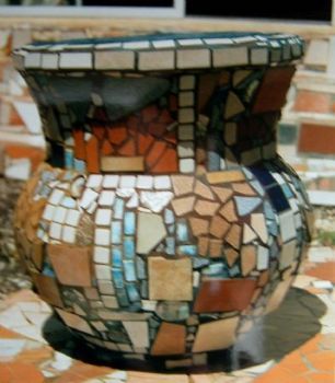 "Mosaic Pot"