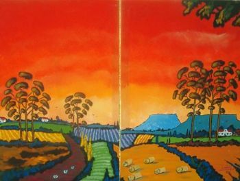 "Farm Sunset"