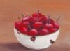 "Enamel With Cherries "