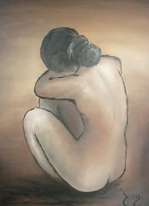 "After Picasso's Blue Nude"