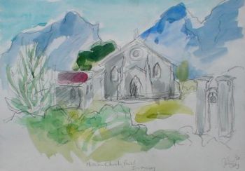 "Mission Church in Pniel, Cape"