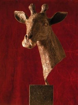 "Giraffe Bust"