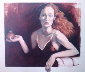 "Lady With Pomegranate"