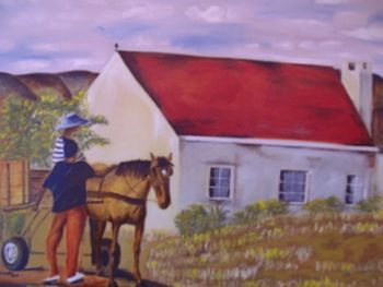 "Friday Afternoon, Volmoed Near Oudtshoorn"