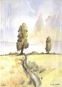 "Cornfield in Shropshire"