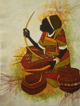 "Woman With Basket"
